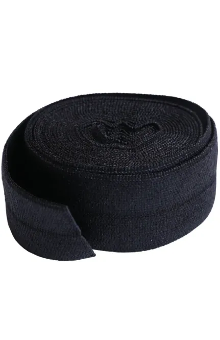 Hovedbilde Fold over elastic black