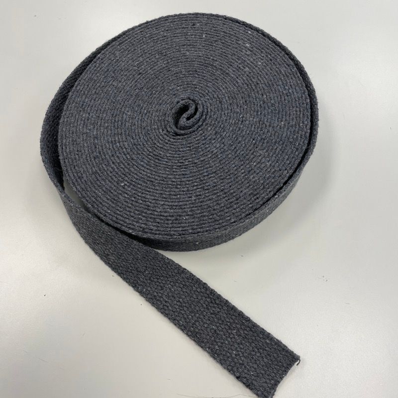 Webbing mørk grå 30 mm