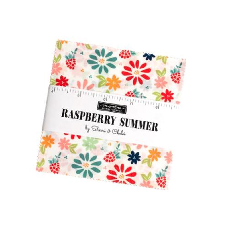Raspberry summer charm pack