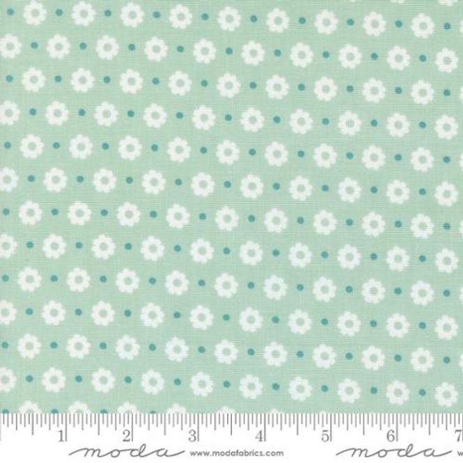 Hovedbilde Laguna sunrise aqua floral dots