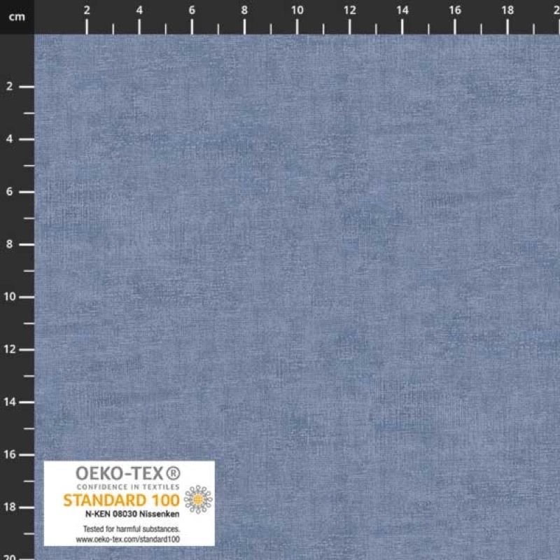Melange denim blå