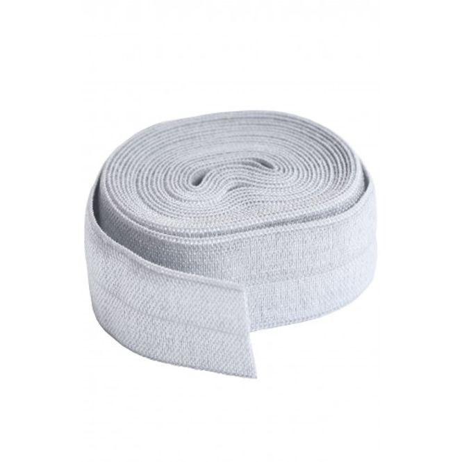 Hovedbilde Fold over elastic 1 meter grå (pewter)