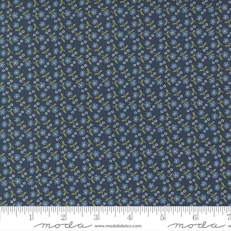 Sunnyside blue tiny  floral 50 cm